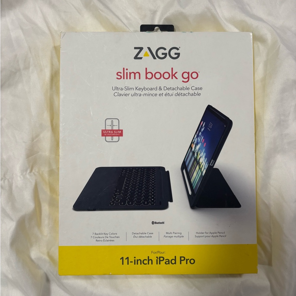 ZAGG Slim Book Go Black Keyboard Case for 11-inch iPad Pro